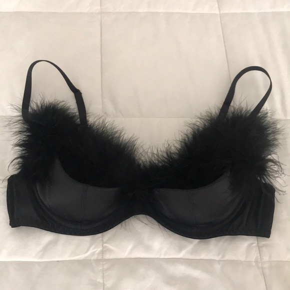 Fenty Beauty Other - Savage x Fenty Black Marabou Bra